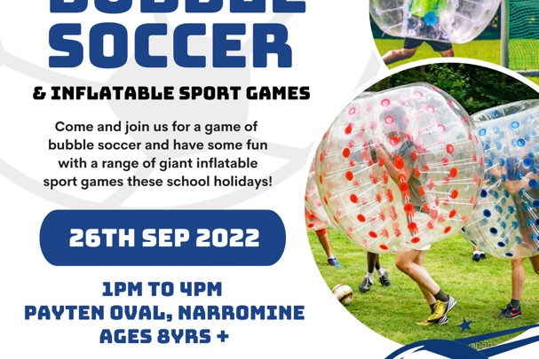 Bubble Soccer and Large Sport Inflatables 